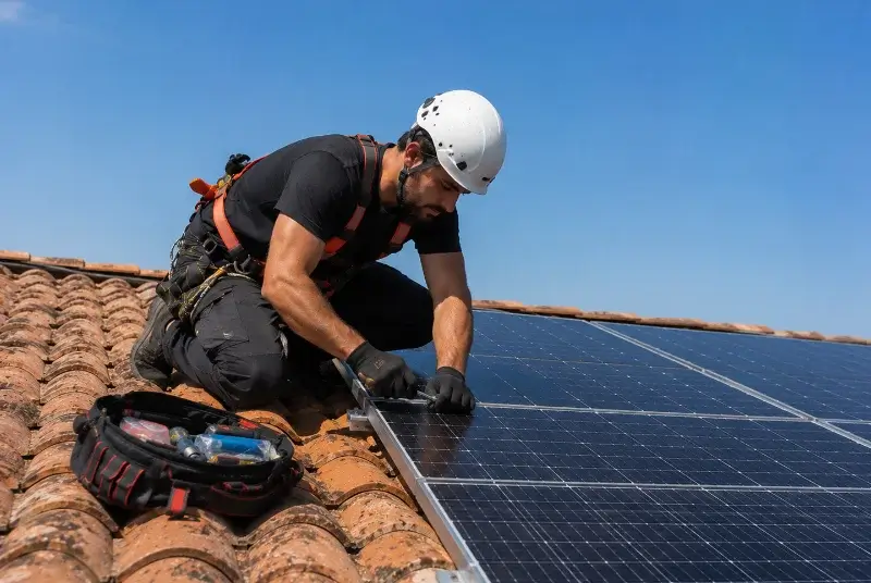 Maintenance et monitoring de panneaux solaires à Murs