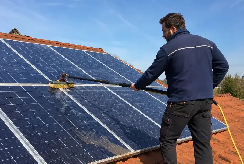 Nettoyage et entretien de panneaux solaires à Murs